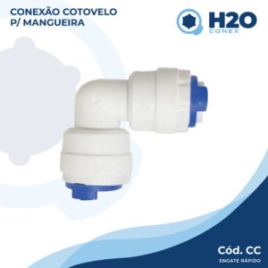 Conexão Cotovelo Mangueira - Engate Rápido - CC